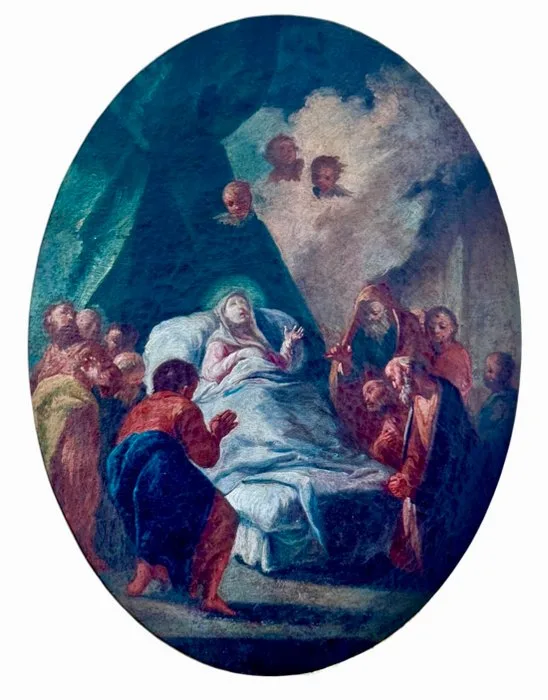 Nicolò Grassi (1682-1748) - The Death or Dormition (Transito) of the Virgin- probably c.1735-1745, perhaps c.1740