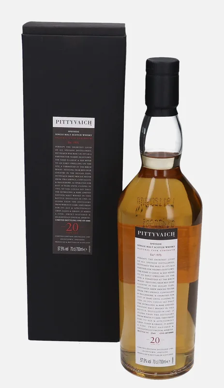 Pittyvaich – 1989 20 Year Old