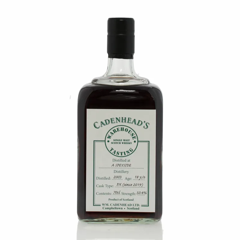 Speyside – 2003 18 Year Old Cadenhead's Warehouse Tasting