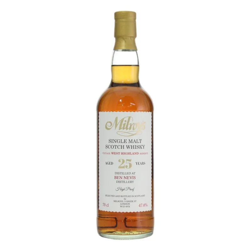 Ben Nevis – 1996 Vintage West Highland Reserve 25 Year Old (70cl, 47.60%)