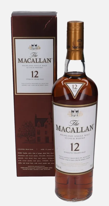 Macallan – 12 Year Old (75cl, 43%)