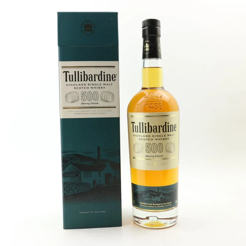 TullIbardine – 500 Sherry Finish (70cl, 43%)