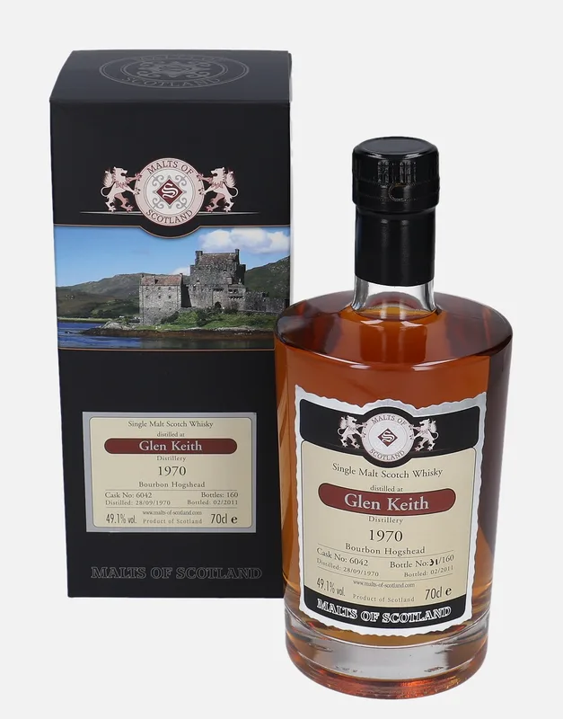 Glen Keith – 1970 Malts of Scotland