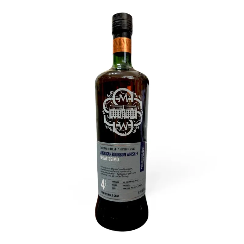 MGP – 4 Year Old 2016 SMWS Single 1st Fill #4 Char Barrel B7.14 Gleatissimo Indiana Bourbon Whiskey (2021) (70cl)