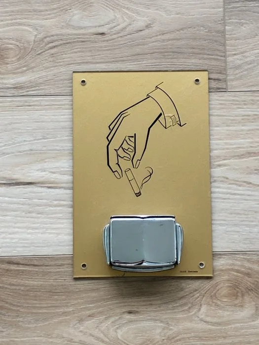 Éteignez votre cigarette S.V.P - Daudé Enseignes - Plaque - Metal, Plexiglass