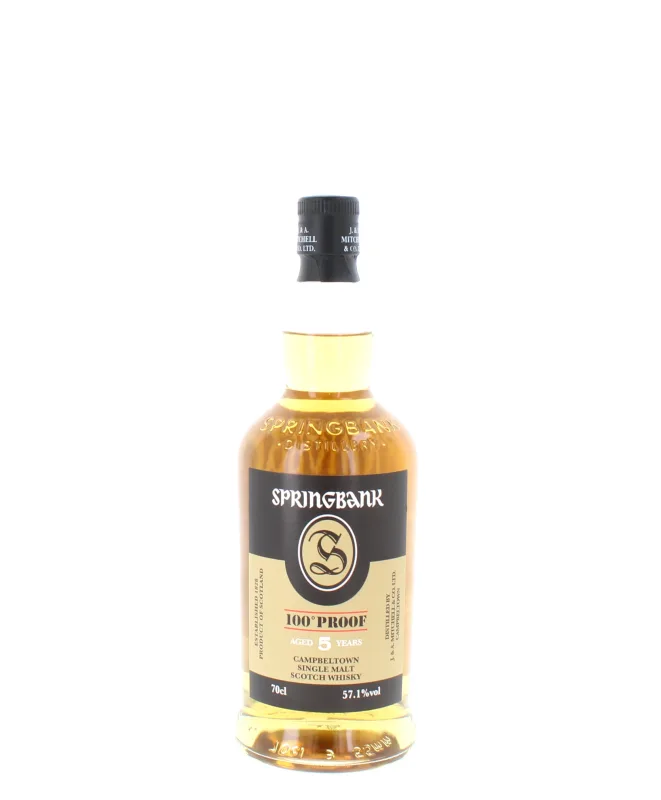 Springbank – 5 Year Old 100 Proof Single Malt