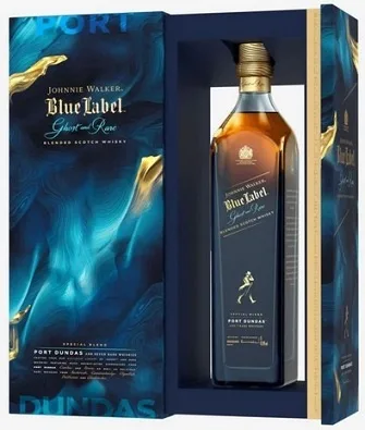 Johnnie Walker Blue Label Ghost and Rare Port Dundas (70cl, 43.8%)