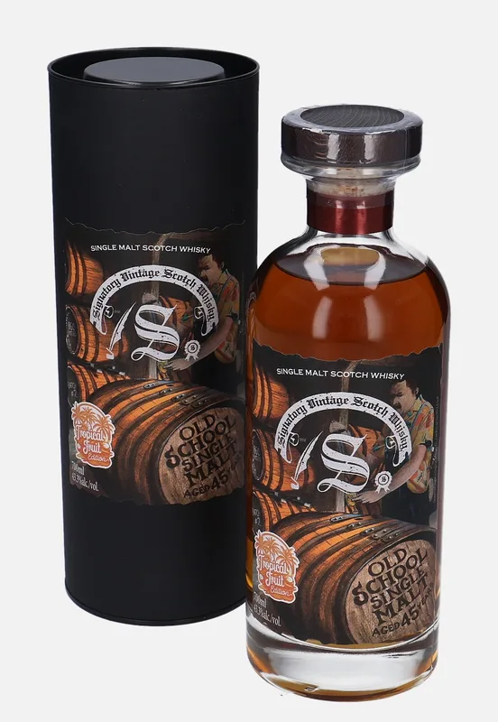 Old School Single Malt – 45 Year Old Signatory Vintage Batch No.2 Tropical Fruit Edition