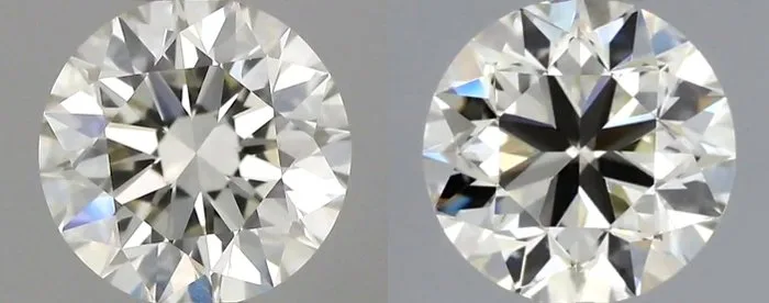 2 pcs Diamond (Natural) - 1.20 ct - Round - I, J - VVS2 - International Gemological Institute (IGI) - *Pair* *VG EX None*