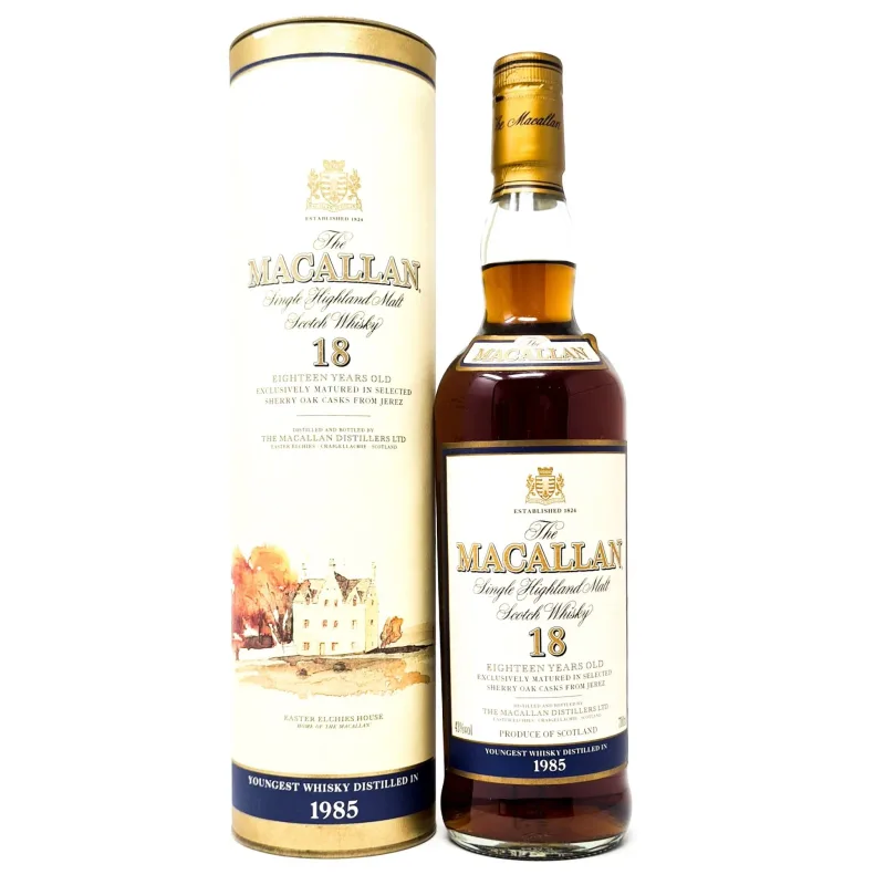 Macallan 1985 18 Year Old Single Malt Scotch Whisky