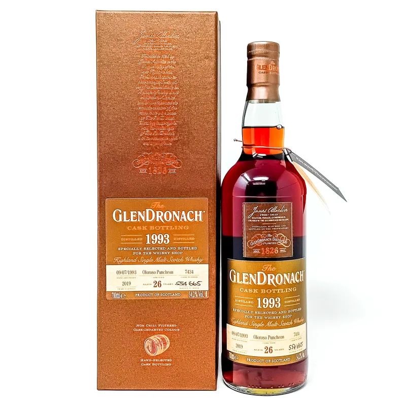 Glendronach – 1993 26 Year Old Single Oloroso Puncheon