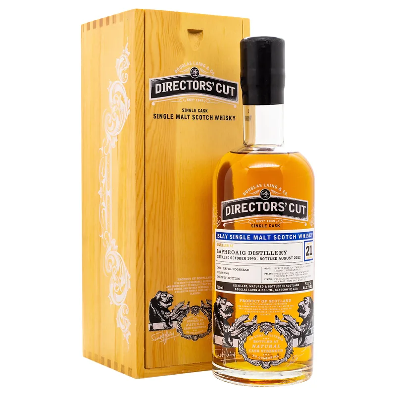 Douglas Laing's Director's Cut Laphroaig 21 Year Old 1990/2012 Cask DL8905 (70cl, 53.7%)