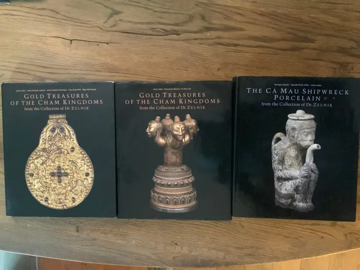 J.F. Hubert, J. Jelen, A.V. Schweyer, C.X. Pho et N.V. Doanh. - Gold Treasures of the Cham Kingdoms / The Cà Mau Shipwreck Porcelain - 2007-2009