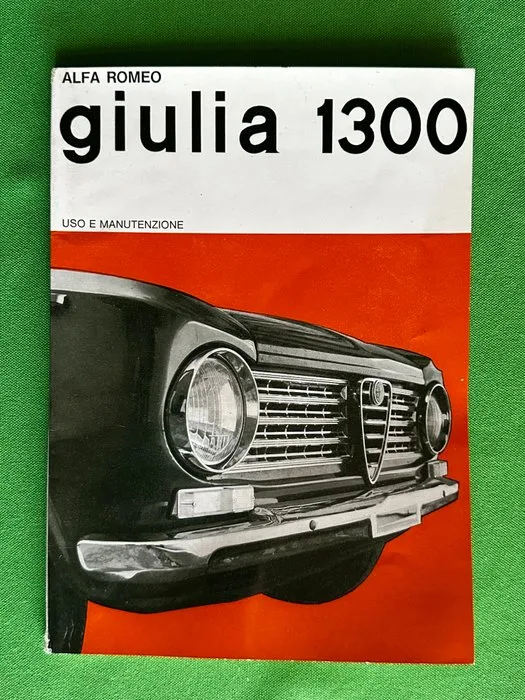 Manual - Alfa Romeo - Giulia 1300 - 1964