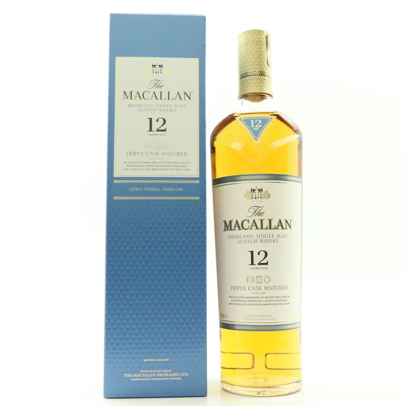 Macallan – 12 Year Old Fine Oak Triple Cask (70cl, 40%)