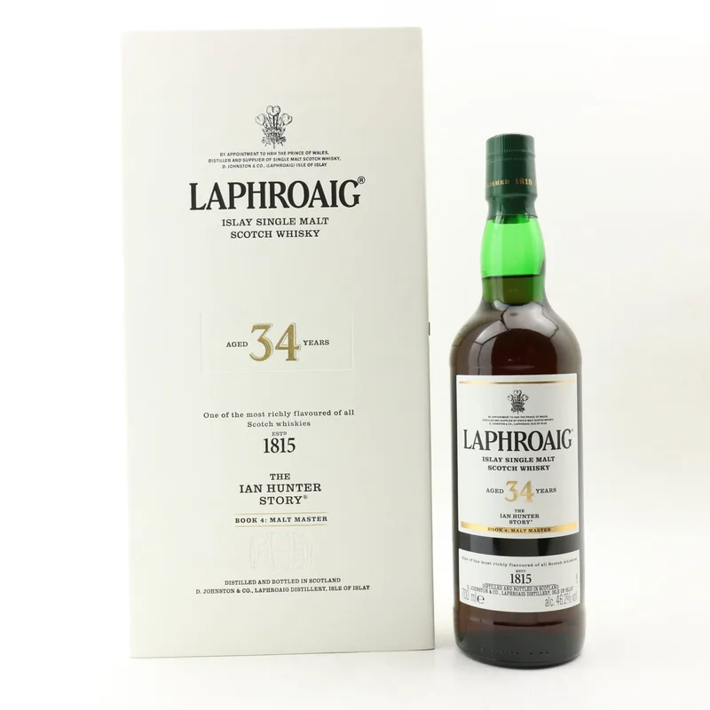 Laphroaig – 34 Year Old Ian Hunter Story Book 4: Malt Master (70cl, 46.2%)