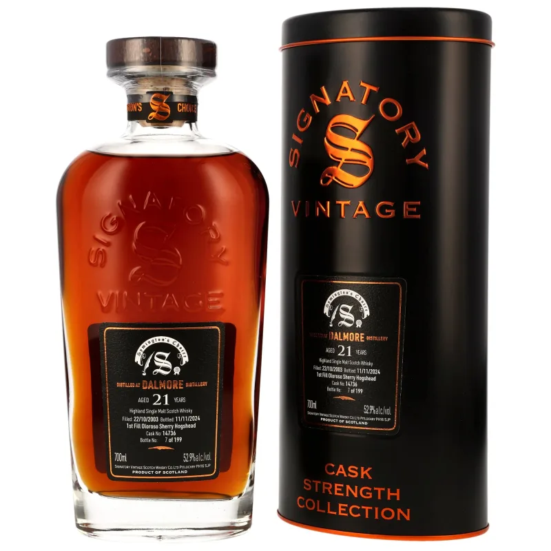 Dalmore – 21 Year Old 2003/2024 Symington's Choice 1st Fill Oloroso Hogshead #14736