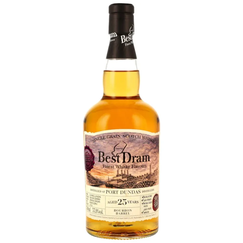 Port Dundas – 25 Year Old 2000/2026 Best Dram Barrel ASB #305281