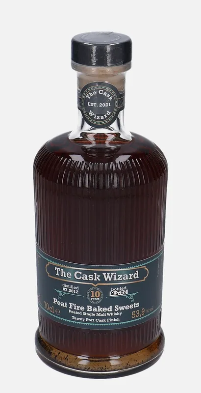 Peat fire baked sweets – 2012 10 Year Old The Cask Wizard