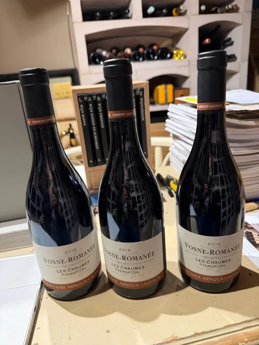 2016 Domaine Arnoux-Lachaux, Vosne-Romanée Les Chaumes - Burgundy 1er Cru - 3 Bottles (0.75L)