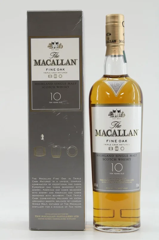 Macallan – 10 Years Old – Fine Oak