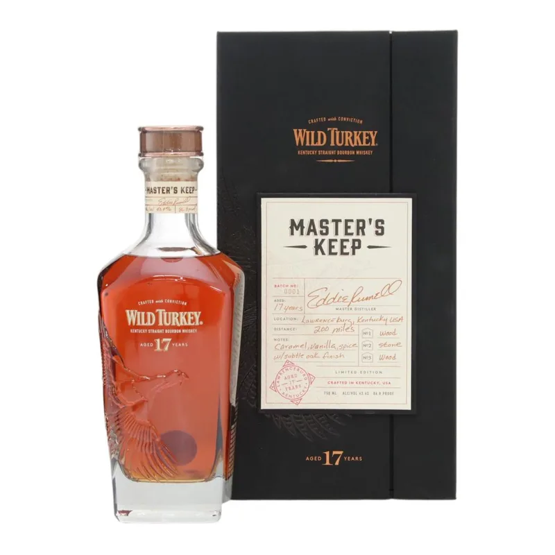 Wild Turkey – 17 Year Old Master's Keep Batch #1 (75cl, 43.40%)