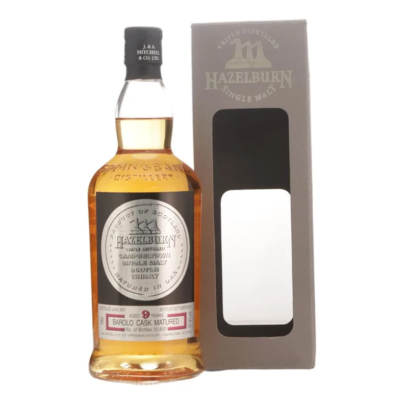 Hazelburn 2007 Barolo Cask 9 Year Old