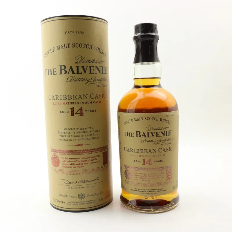 Balvenie – 14 Year Old Caribbean Cask (70cl, 43%)