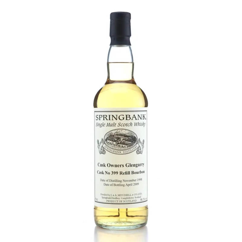 Springbank – 1998 Private Cask (70cl, 58.10%)