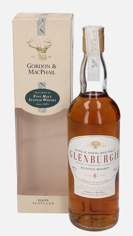 Glenburgie – 8 Year Old Gordon & MacPhail Distillery Labels (70cl, 40%)