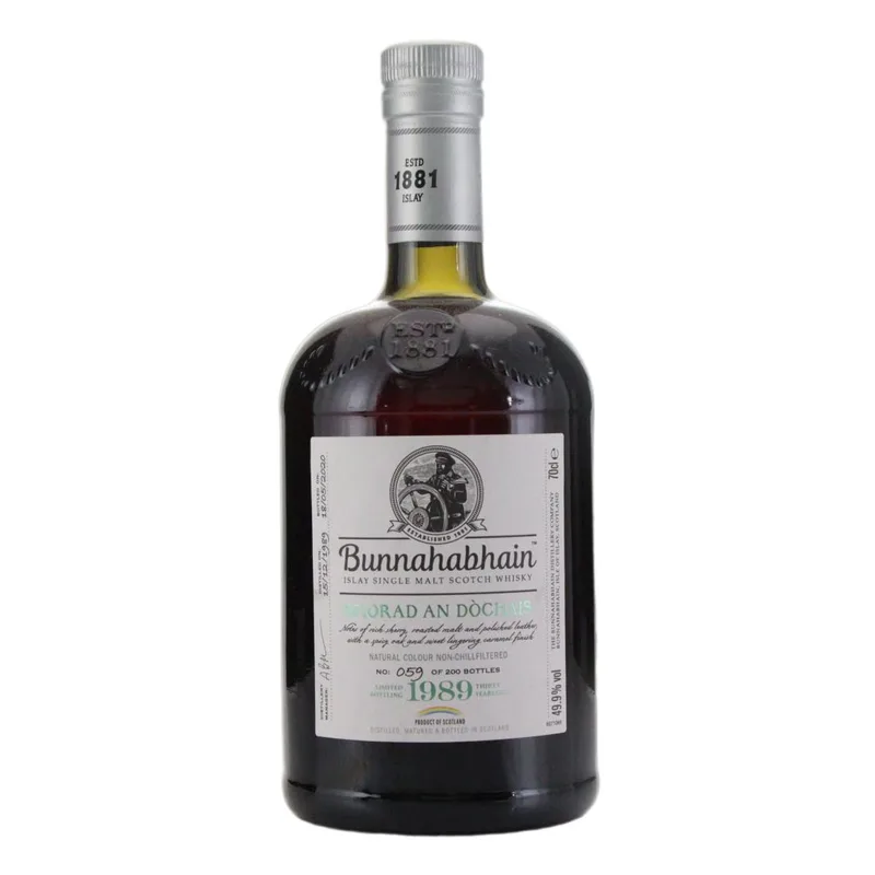Bunnahabhain – 1989 Spiorad An Dòchais