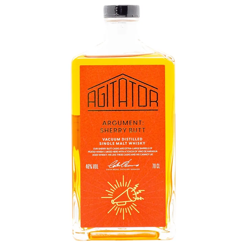 Agitator – Argument: Sherry Butt Vacuum Distilled (70cl, 46%)