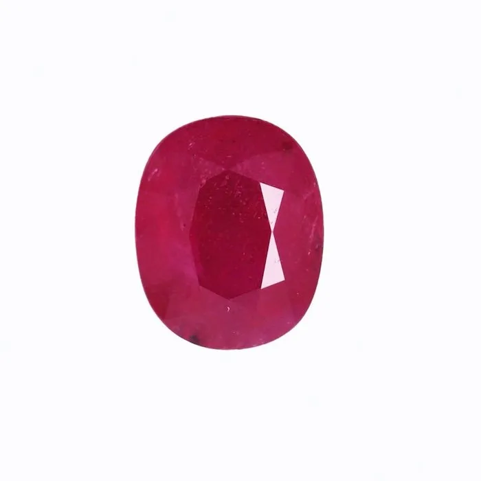 1 pcs Red Ruby - 2.64 ct - Guild Gem Laboratory - Unheat Ruby - Intense Red
