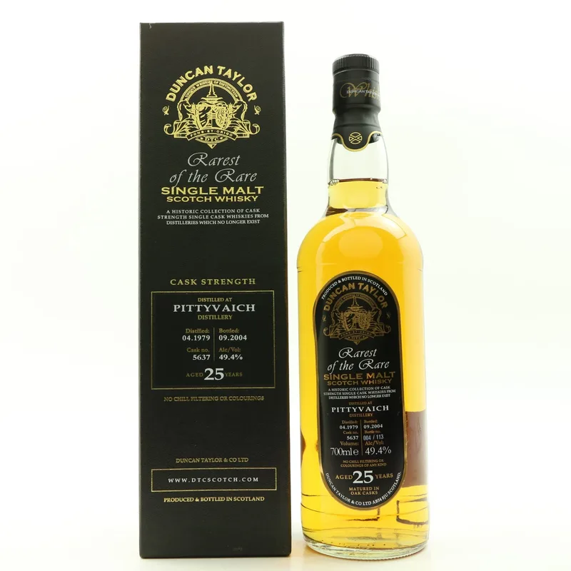 Pittyvaich – 1979 25 Year Old Duncan Taylor (70cl, 49.4%)