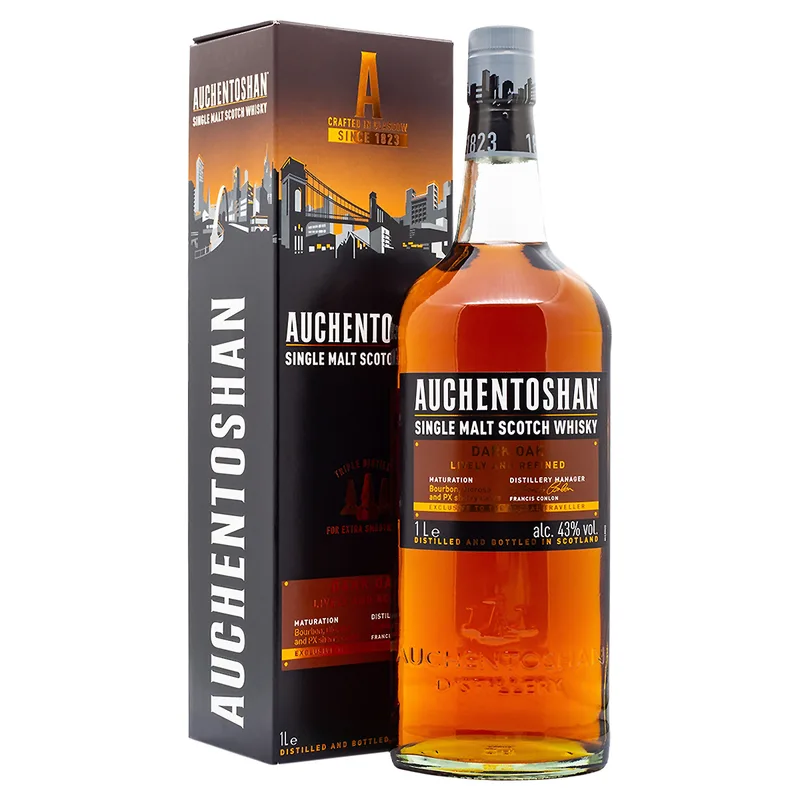 Auchentoshan – Dark Oak Travel Exclusive (1L, 43%)
