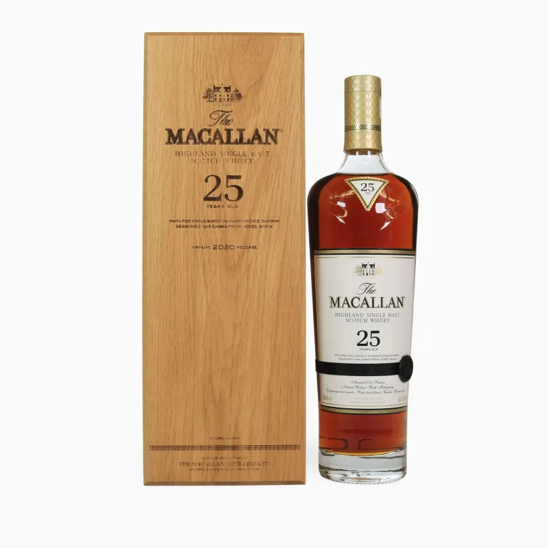 Macallan – 25 Year Old (2020) Sherry Oak