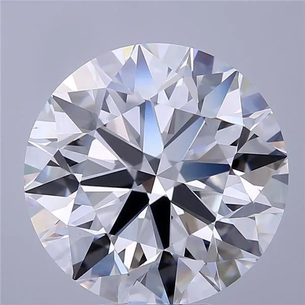 1 pcs Diamond (Lab-grown) - 5.50 ct - Round - D (colourless) - VS2 - International Gemological Institute (IGI)
