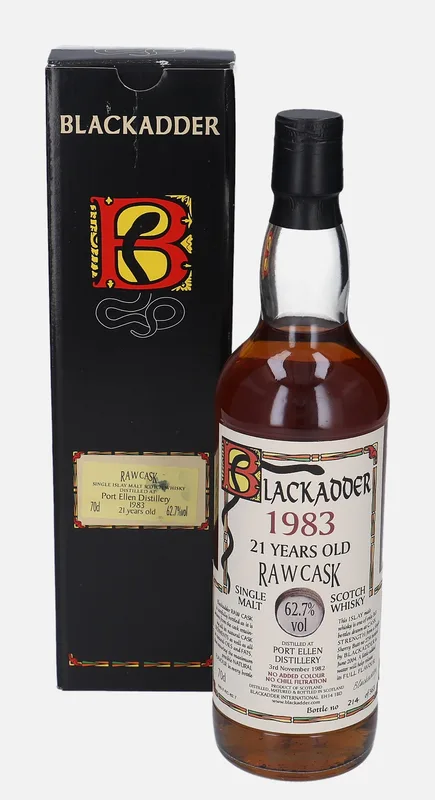 Port Ellen – 1982 21 Year Old Blackadder International