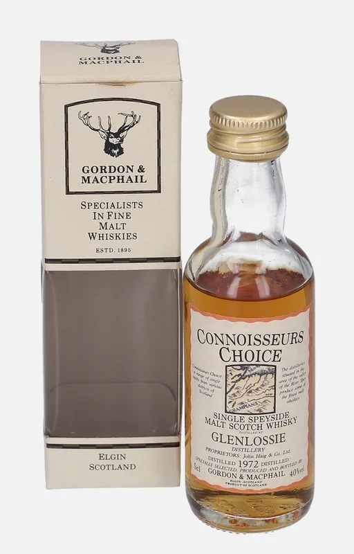 Glenlossie – 1972 Gordon & MacPhail Connoisseurs Choice (5cl, 40%)