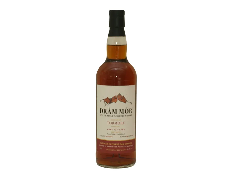 Tormore – 2015/2025 10 Year Old Sherry Finish (Drám Mór)