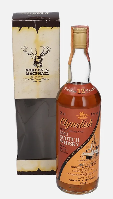 Clynelish – 12 Year Old Gordon & MacPhail Distillery Labels