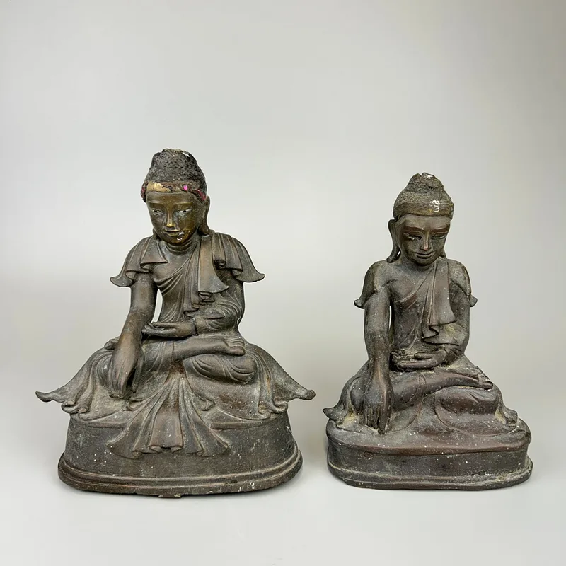 Two Bronze Deities