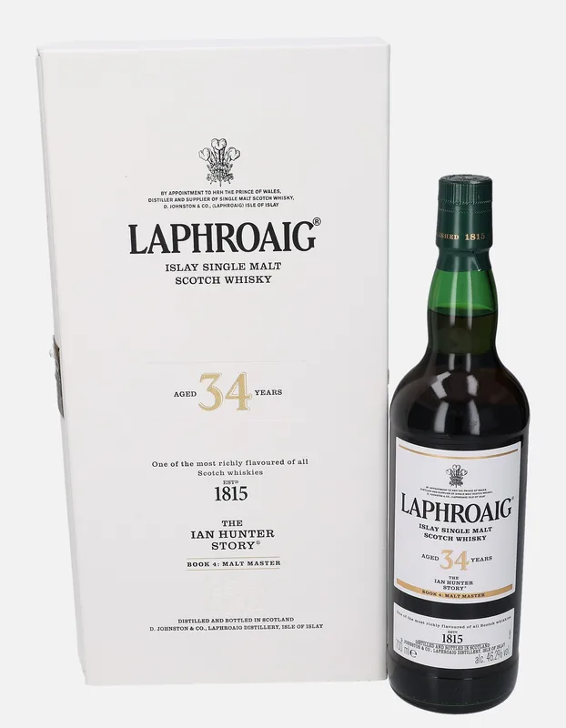 Laphroaig – The Ian Hunter Story 34 Year Old Book 4: Malt Master