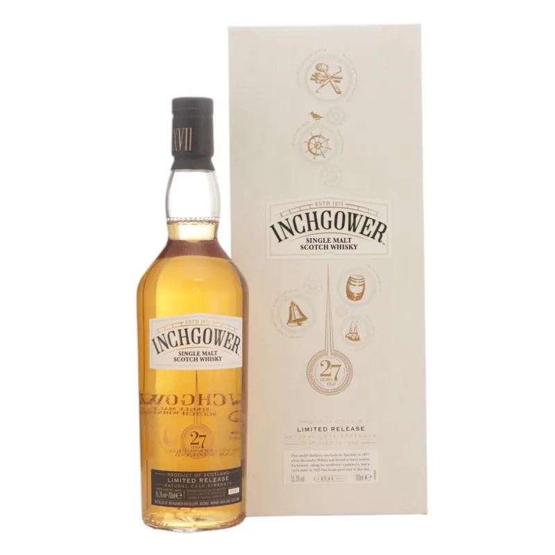 Inchgower – 1990 Natural Cask Strength 27 Year Old (70cl, 55.30%)