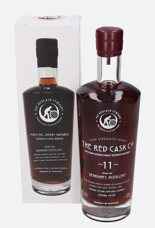 Benrinnes – 2010 11 Year Old The Red Cask Company Cask Strength Series