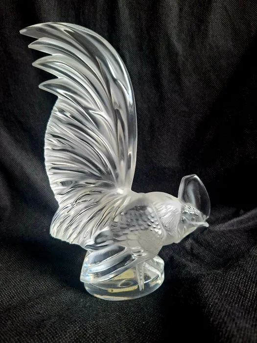 Bonnet ornament (1) - Lalique - Coq Nain - 1950-1960