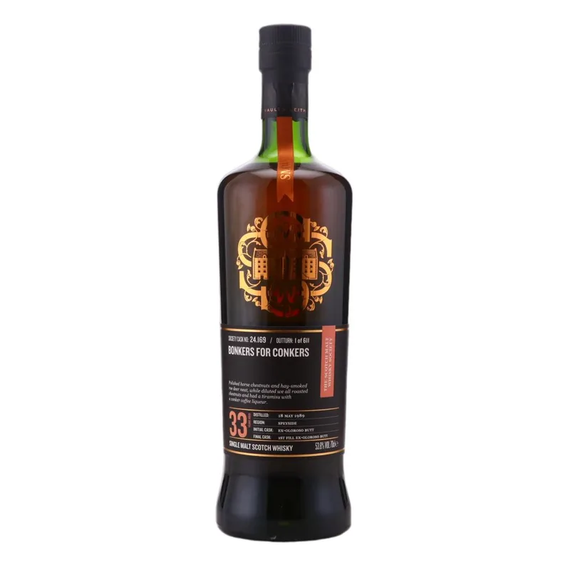 Macallan – 1989 SMWS 33 Year Old 24.169 - Bonkers for conkers (70cl, 53.80%)