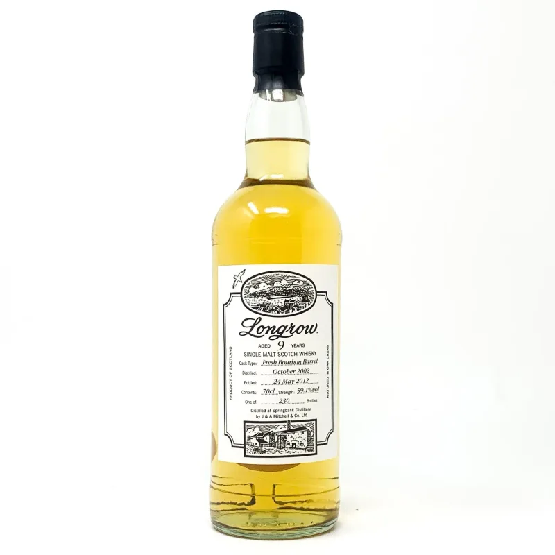 Longrow 9 Year Old Bourbon Barrel 2002