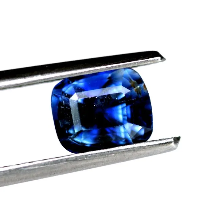 1 pcs Blue, White Sapphire - 1.28 ct - International Gemological Institute (IGI) - Rare Bi-Colour No-Heat