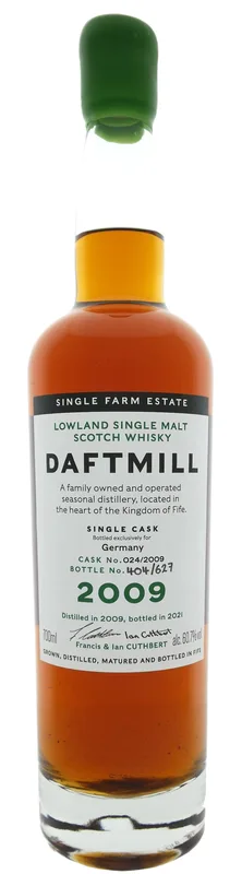 Daftmill – 2009-2021 Single Cask for Germany
